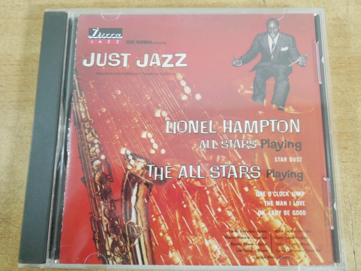 CDm-5674 ライオネル・ハンプトンLionel Hampton All Stars And The All Stars / Gene Norman Presents Just Jazz拍卖