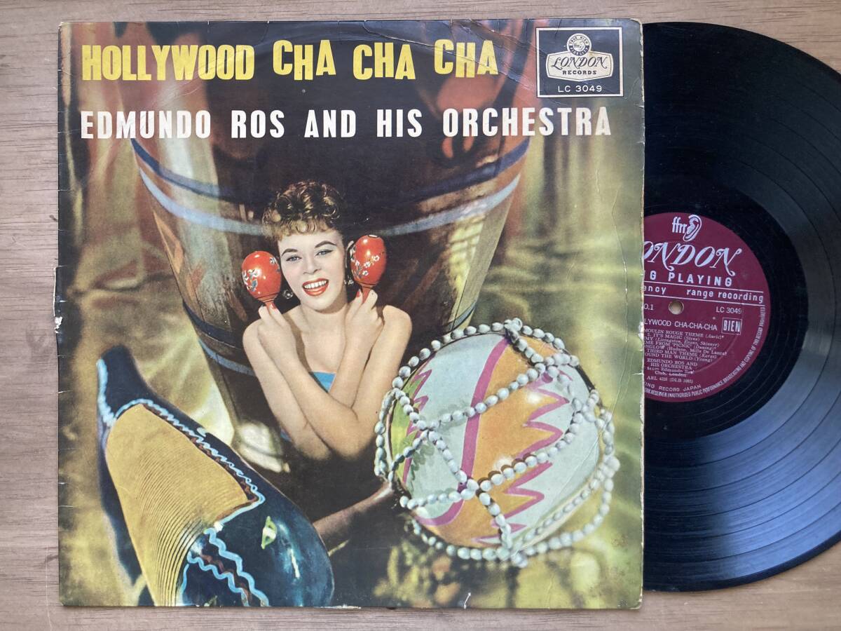 EDMUNDO ROS&HIS ORCHESTRA/HOLLYWOOD CHA-CHA-CHA 国内盤 ペラジャケ拍卖