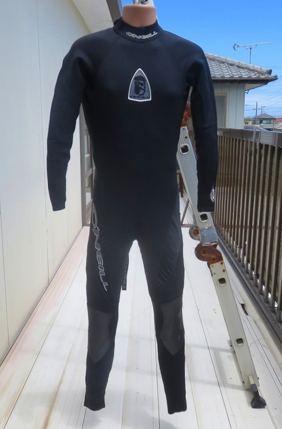 ウエットスーツ☆O'NEILL(オニール) 春夏フルスーツ 2:1mm US/S 日本JPサイズ/M程度 身長165cm 体重62kg拍卖