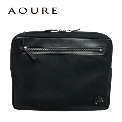 ○★新品未使用 HUNTING WORLD×AOURE クラッチバック ブラック★○拍卖