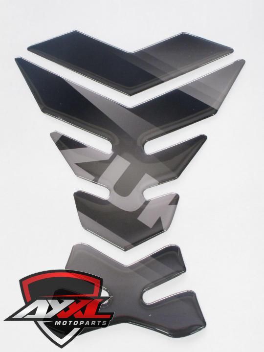 AxxL タンクパッド GSXR1000 GSXR750 GSXR600 GSXR400 GSXR250 GSX1400 GSX1300R 隼 GSXR1100 GSX-R GS1200SS GS1100 刀 ブラック拍卖