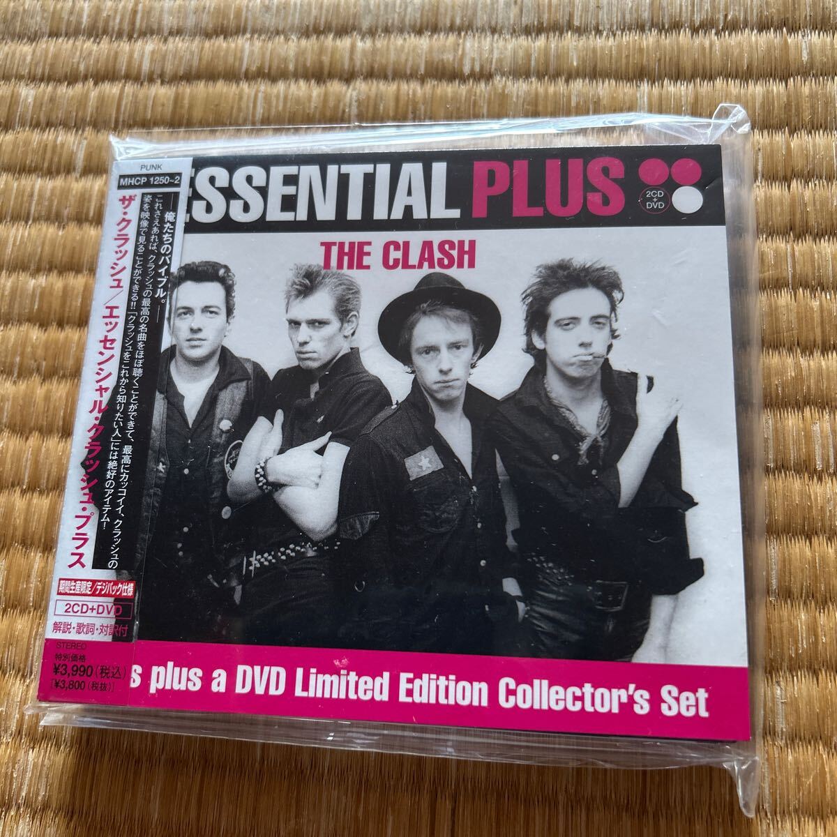 クラッシュ CLASH 国内盤2CD+DVD デジパック仕様 エッセンシャル クラッシュプラス (DVD付)拍卖