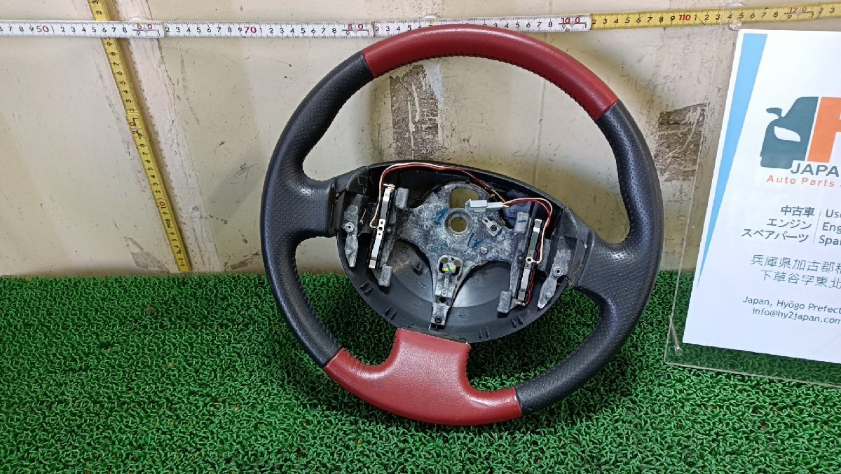 ルノー ステアリングハンドル ホイール エアバッグ無し メガネ GH-EMF4, 2004 #hyj NSP31467拍卖