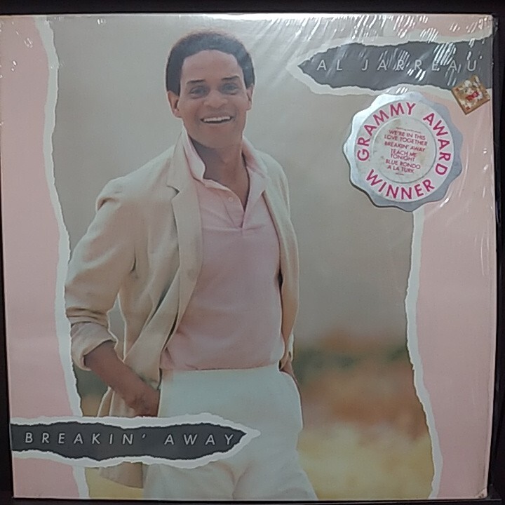 LP シュリンクパイプステッカー付 US盤/AL JARREAU BREAKIN AWAY拍卖