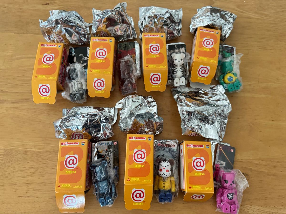 BE@RBRICK ベアブリック SERIES3 シリーズ3 まとめてセット MEDICOMTOY メディコムトイ フィギュア 開封品 レア 希少品拍卖