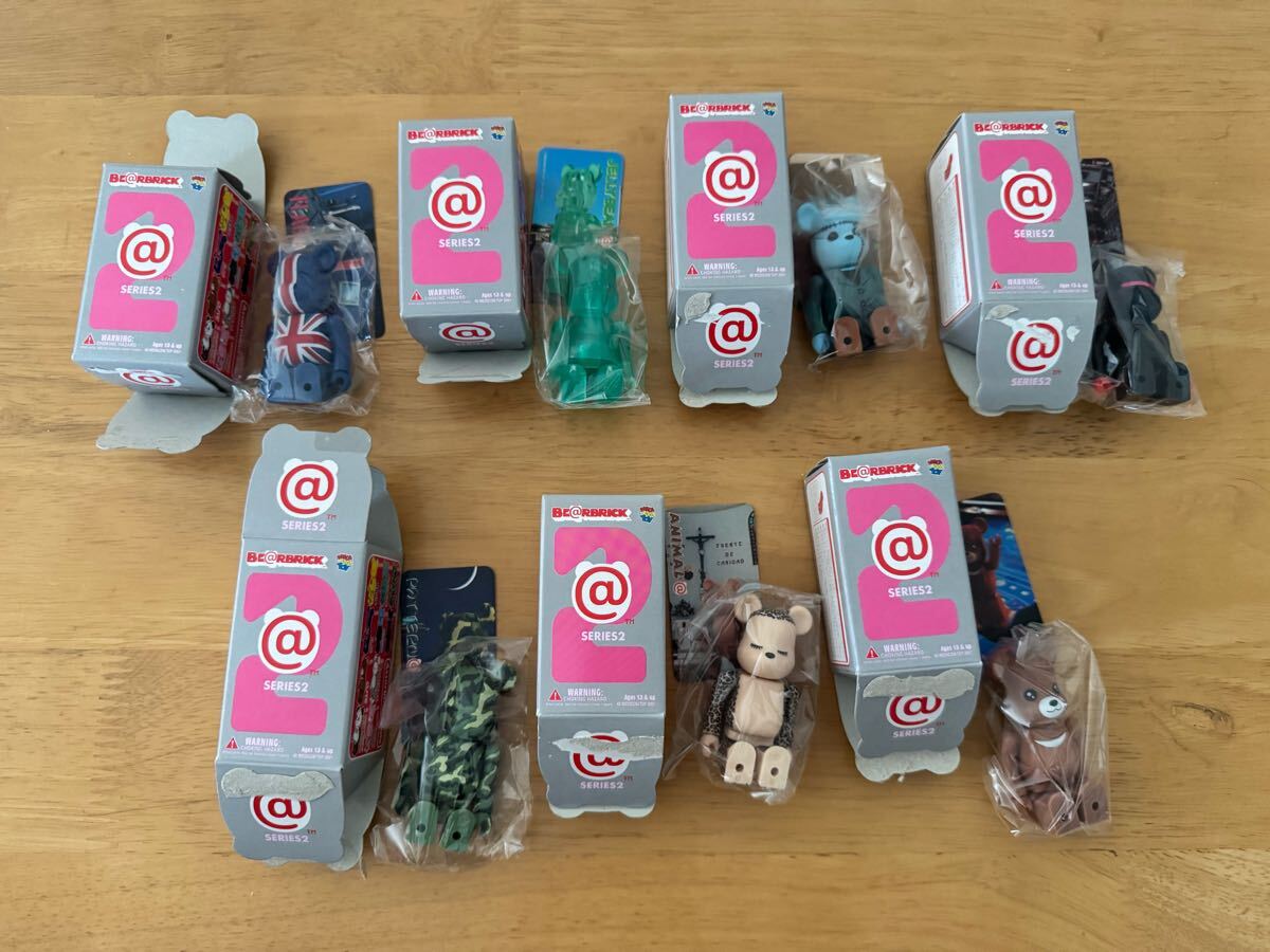 BE@RBRICK ベアブリック SERIES2 シリーズ2 まとめてセット MEDICOMTOY メディコムトイ 開封品 レア 希少品拍卖