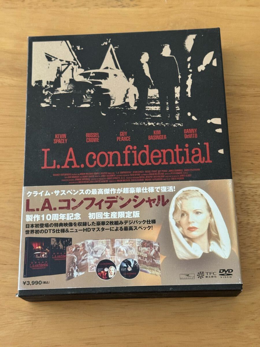 L.A.コンフィデンシャル 製作10周年記念 初回生産限定版 洋画 DVD 中古品 カーティスハンソン ラッセルクロウ ケヴィンスペイシー 拍卖