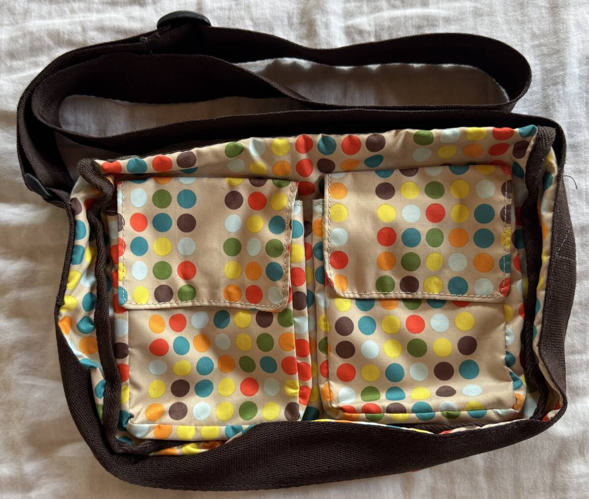 レスポートサック ショルダーバッグ ドット カラフル拍卖