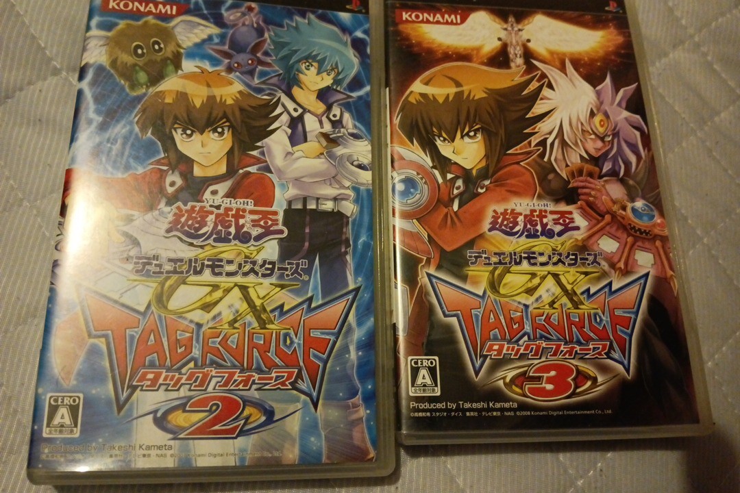 PSP用ソフト 遊戯王 タッグフォース 2,3 2本セット 動作品拍卖