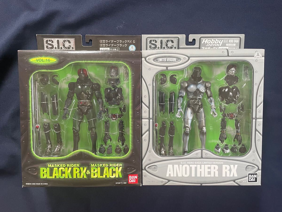 S.I.C. VOL.16【仮面ライダーブラックRX&仮面ライダーブラック】【HJ特別仕様アナザーRX】未開封拍卖