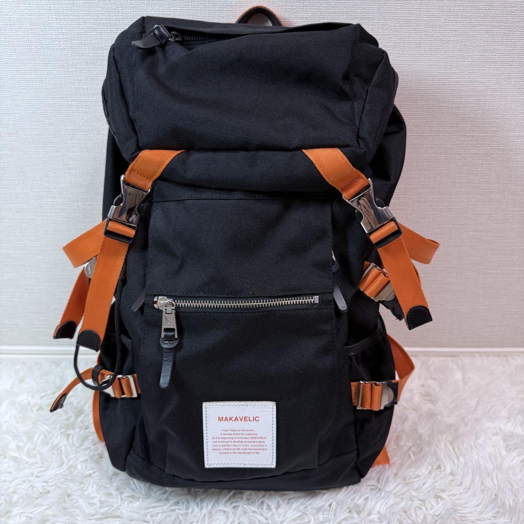 希少品 MAKAVELIC マキャベリック リュック バックパック 限定モデル 初回生産品 限定モデル PC収納可 A4 B4拍卖