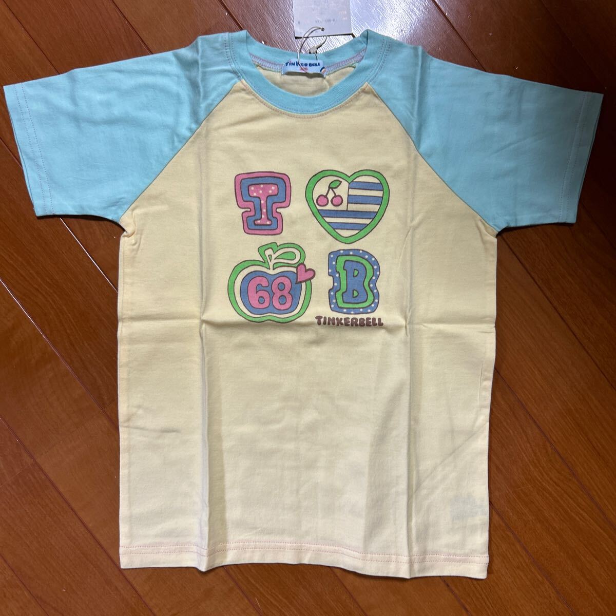 ティンカーベル サイズ130 定価3990円 新品タグ付 女の子 半袖Tシャツ Tシャツ拍卖