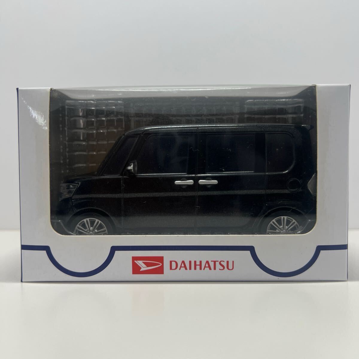非売品 DAIHATSU ディーラー特注 TANTO CUSTOM 3代目 黒 ブラック ダイハツ タントカスタム カラーサンプル プルバックカー ミニカー拍卖