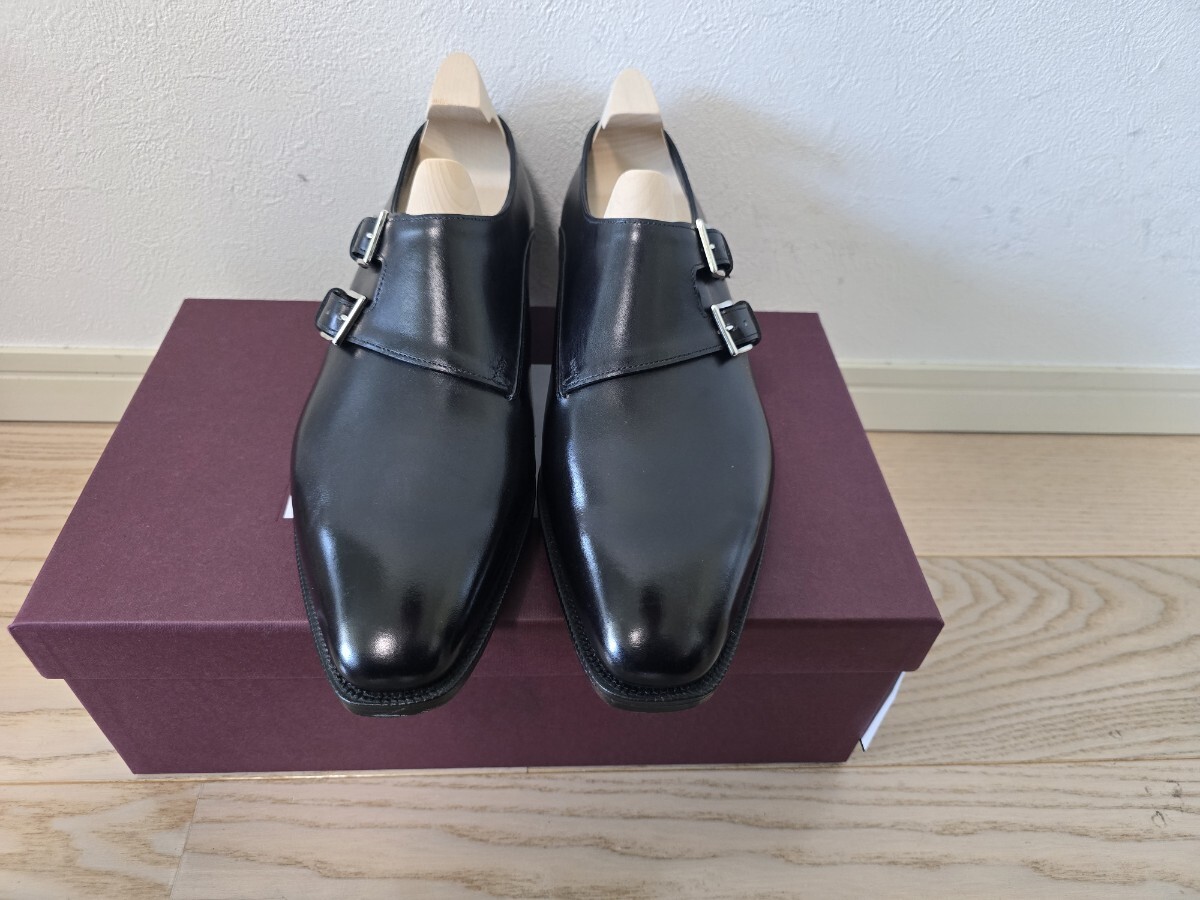 【定価34万超】未使用&純正シューツリー付 JOHN LOBB チャペル8.5E拍卖