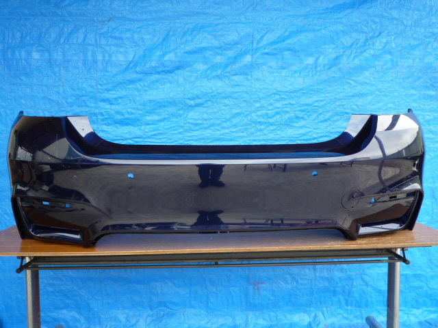 ☆BI421 BMW F82 M4 リアバンパー 紺 51128054284拍卖