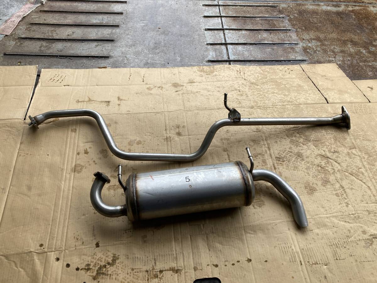 ◎スズキ ジムニー◎JB64W 純正 マフラー センター・リアピース セット <新車外し美品> 管24170拍卖
