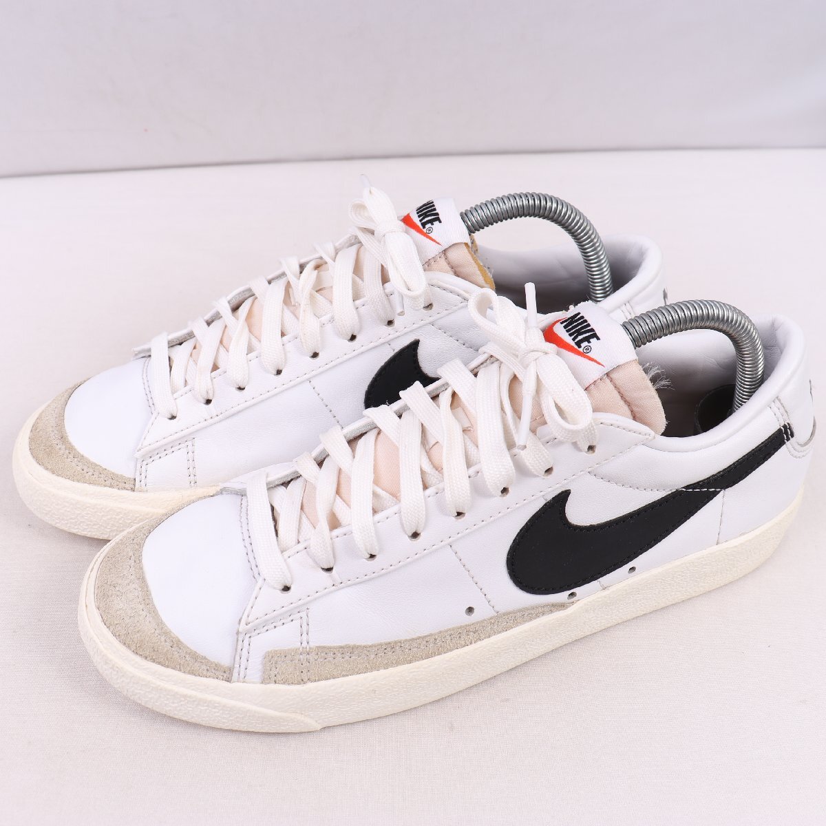 BLAZER LOW 77 VINTAGE 25.0cm/NIKE ブレーザー ロー 77 ビンテージ ナイキ 古着 中古 白 ホワイト グレー 黒 メンズ xx9032拍卖