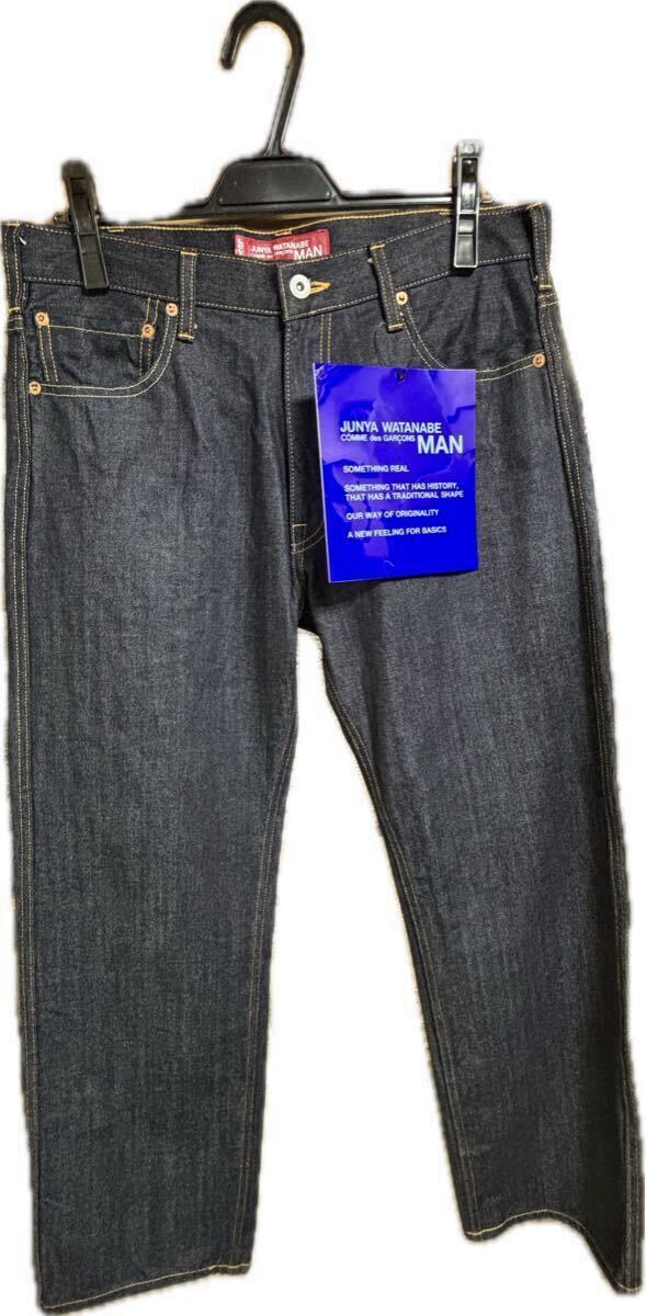【送料無料】COMME des GARCONS JUNYA WATANABE MAN x Levi'sコムデギャルソンジュンヤワタナベマン x リーバイス コラボレーションデニム拍卖