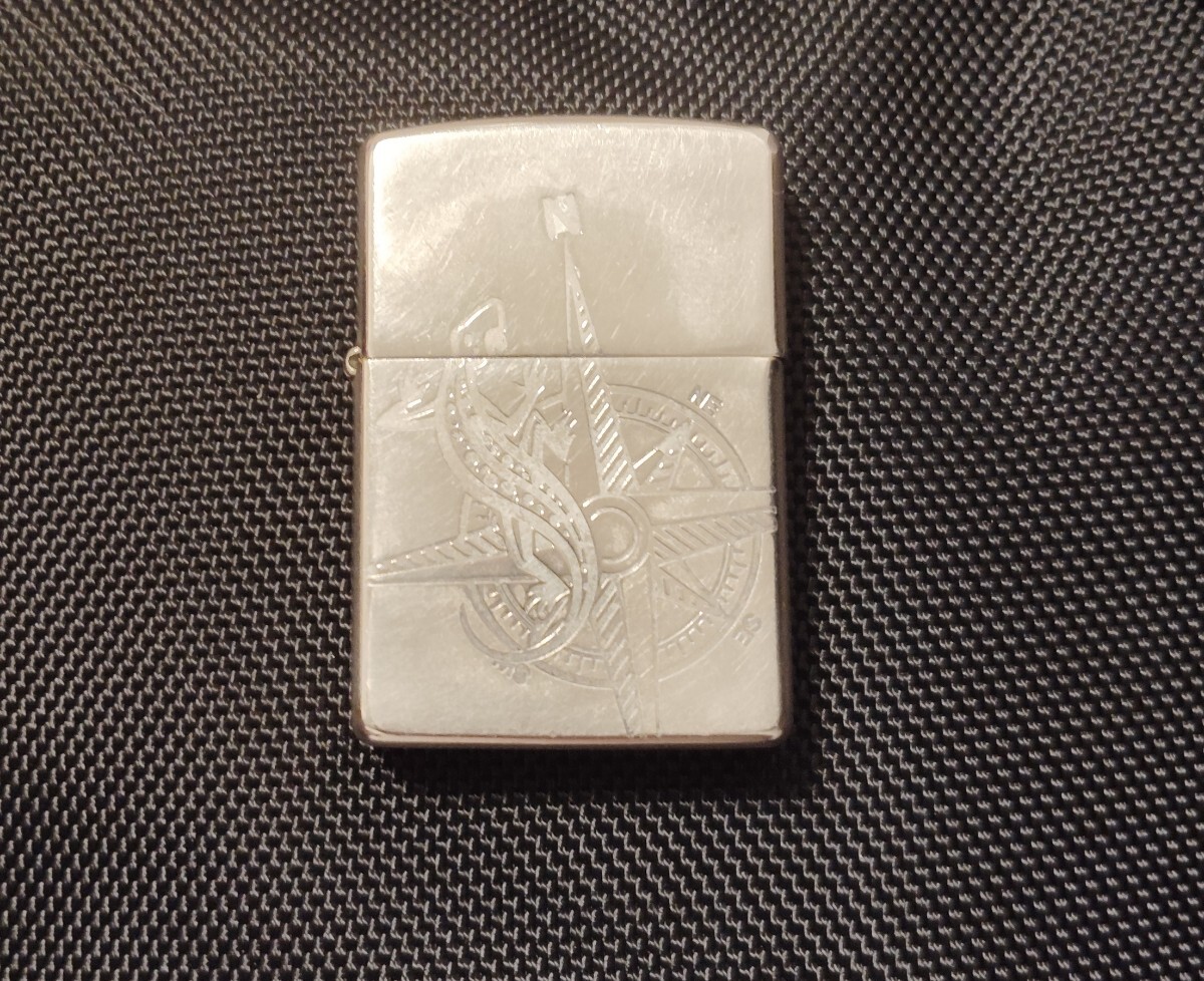 zippo ジッポー ライター ADVENTURE TEAE Marlboro マルボロ リザード コンパス シルバーカラー 喫煙グッズ拍卖