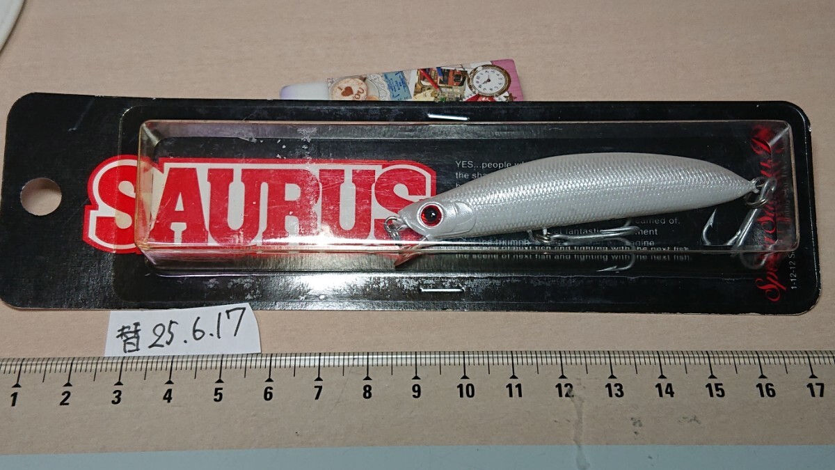 レア★ザウルス ニューシートプス 7.5cm 7g★SAURUS NEW SeaTops 替25.6.17拍卖