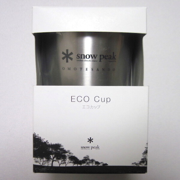 OMOTESANDO ★snow peak ECO Cup スノーピーク『表参道』限定販売エコカップ_キャンプアウトドアステンレスマグシェラカップビール家飲み拍卖