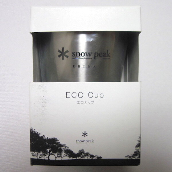 EBINA ★snow peak ECO Cup スノーピーク『海老名』限定販売エコカップ_キャンプアウトドアステンレスマグシェラカップビール家飲みコップ拍卖