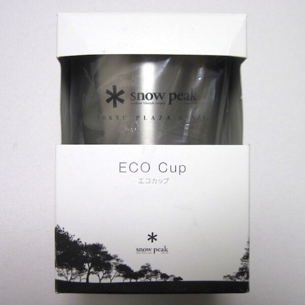 TOKYU PLAZA GINZA ★snow peak ECO Cup スノーピーク『東急プラザ銀座』限定販売エコカップ_キャンプステンレスマグシェラカップビール拍卖