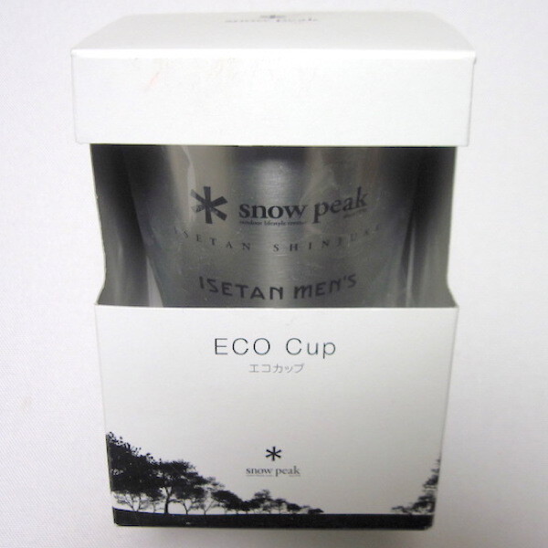 ISETAN SHINJUKU ISETAN MEN’S ★snow peak ECO Cup スノーピーク『伊勢丹新宿メンズ』限定販売エコカップ_キャンプマグシェラカップ拍卖