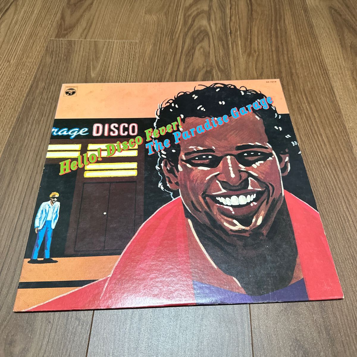 希少LP!! THE PARADISE GARAGE パラダイスガレージ HELLO! DISCO FEVER! 清水靖晃 永井博 長戸大幸 ハローディスコフィーバー レコード拍卖