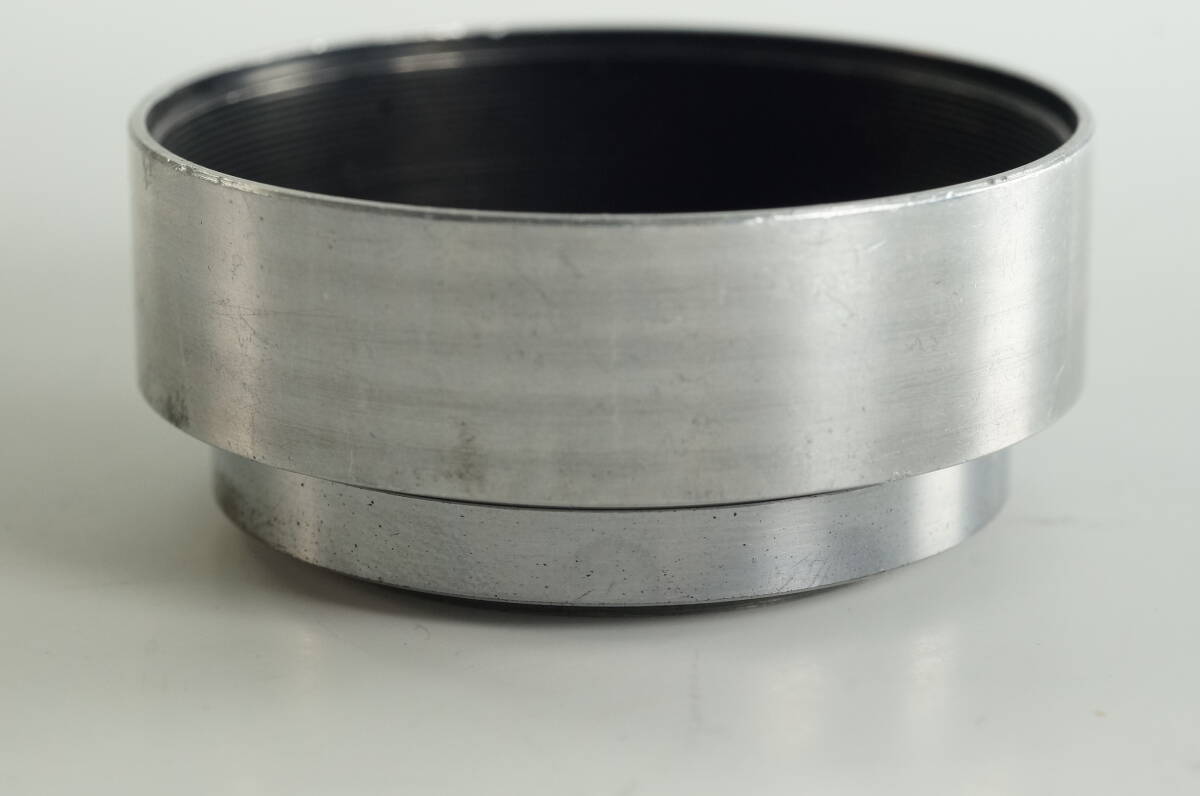 RBGF08『並品』Nikon 高さ2.4cm 40.5mm レンジファインダーニコン L5cm F2用 上下分割タイプタイプ メタルフード LENS HOOD SHADE拍卖