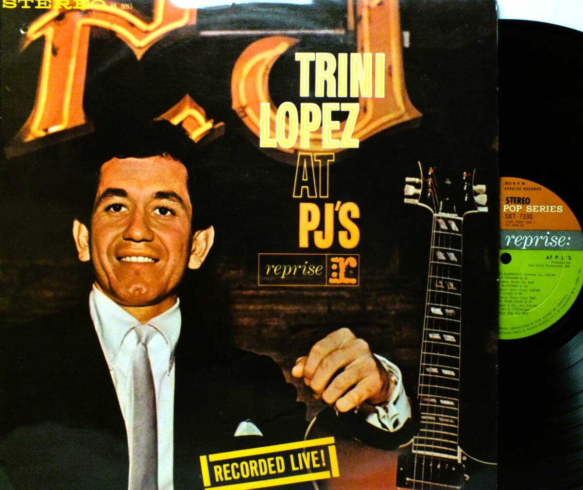 SJET 7330 トリニ・ロペス TRINI LOPEZ AT PJ'S 天使のハンマー IF I HAD A HAMMER / LA BAMBA / GRANADA【8商品以上同梱で送料無料】2506拍卖