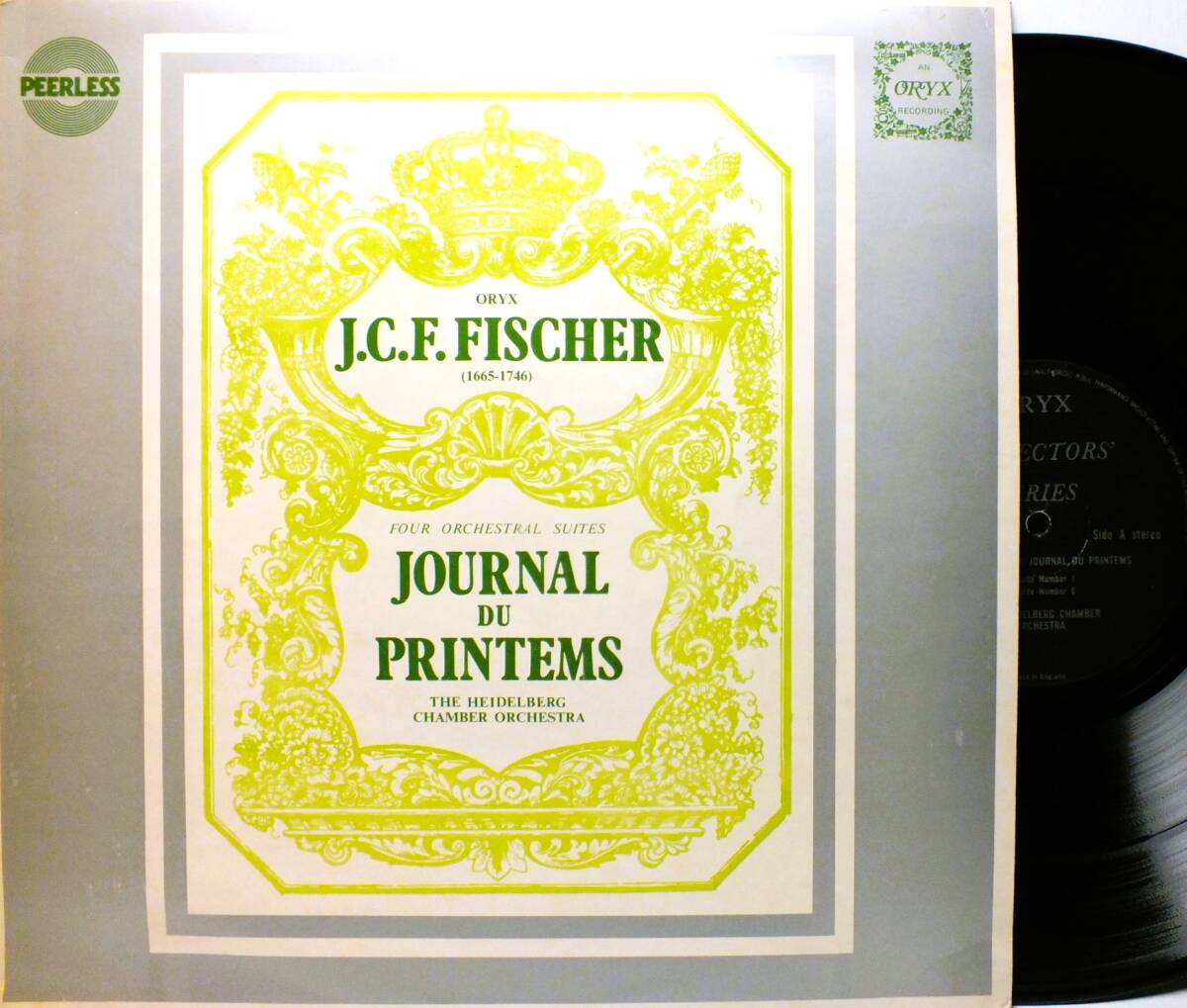 ORYX 1739 ヨハン・カスパール・フェルディナント・フィッシャー J.C.F. FISCHER JOURNAL DU PRINTEMS 【8商品以上同梱で送料無料】2506拍卖