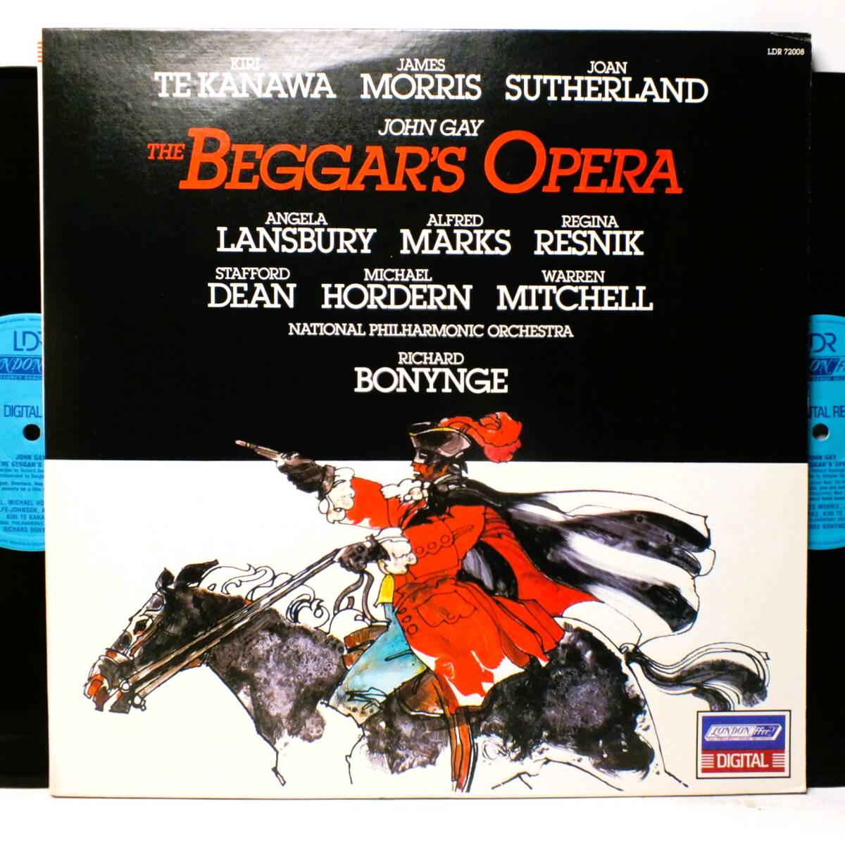 LDR 72008 キリ・テ・カナワ ジェームス・モリス ジョーン・サザーランド JOHN GAY THE BEGGAR'S OPERA 【8商品以上同梱で送料無料】2506拍卖