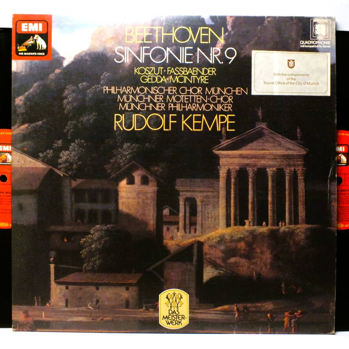 145 02 761-62 ルドルフ・ケンペ RUDOLF KEMPE ベートーヴェン 交響曲 第9番 ミュンヘン・フィル【8商品以上同梱で送料無料】2506拍卖