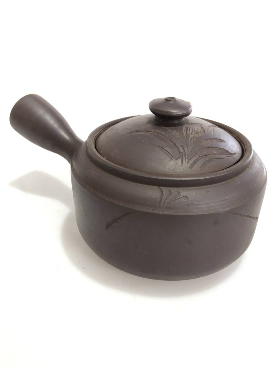 HB4050 萬古焼? 舘月 急須 和風 和食器拍卖