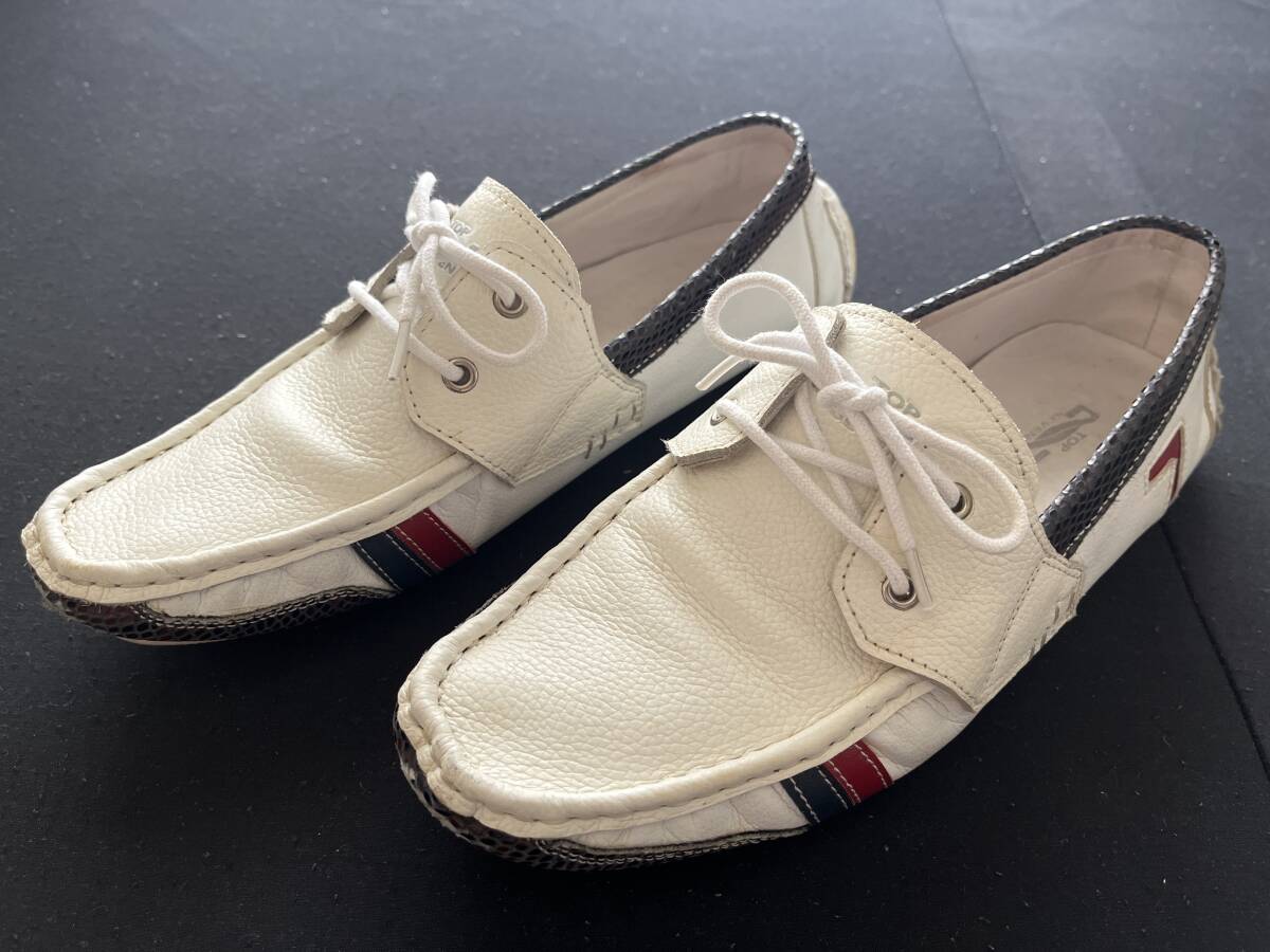 TOP SEVEN トップセブン スリッポン デッキシューズ ドライビングシューズ ローファー EUR40 25.0~25.5拍卖