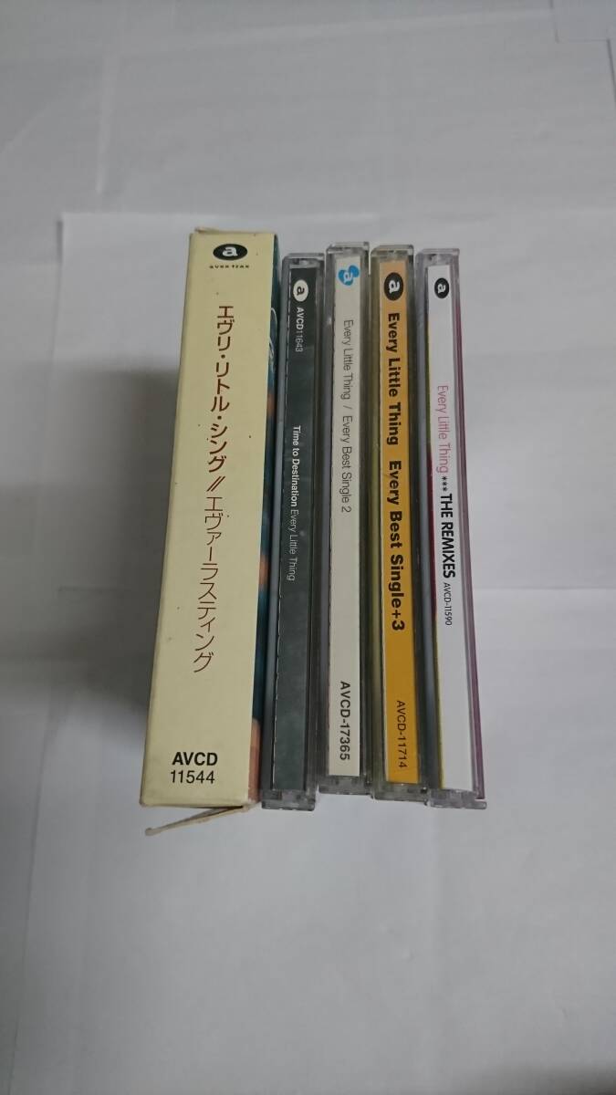 ★☆S08829 Every Little Thing(ELT)【everlasting】【Time…】【Every Best Single +3】【2】【THE REMIXES】 CDアルバム5枚☆★拍卖