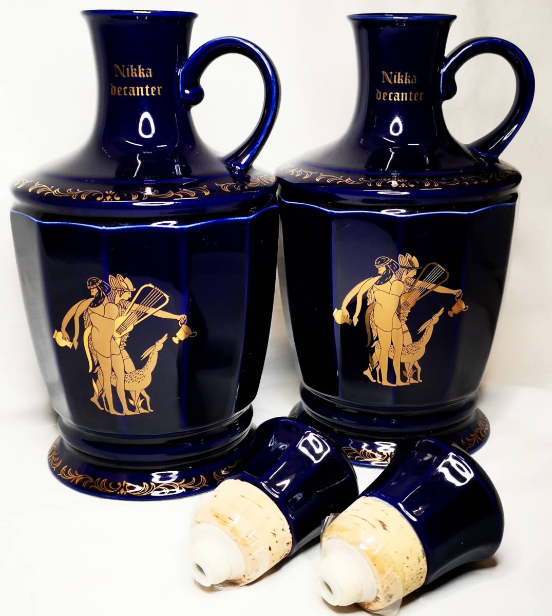 【B】【17145】☆★【未使用品】NIKKA decanter ニッカ デキャンタ デカンタ ボトル 2個セット 箱付 現状品☆★拍卖