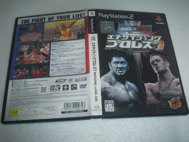 中古 PS2 エキサイティングプロレス7 SMACKDOWN! VS. RAW 2006 動作保証 同梱可 拍卖