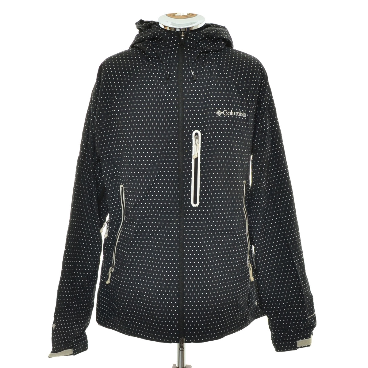 〇522794 Columbia コロンビア ○シェルジャケット PM2474 サイズL メンズ ネイビー ドット拍卖