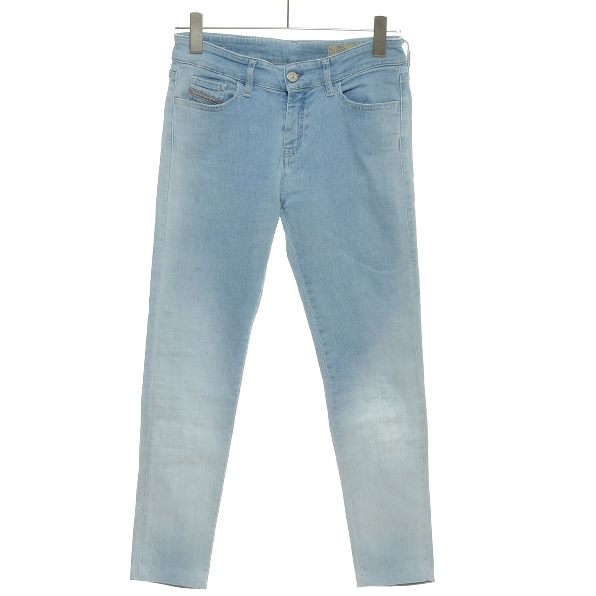 □519193 DIESEL ディーゼル ○デニムパンツ Slandy スキニージーンズ サイズ27 ストレッチ レディース ライトブルー拍卖