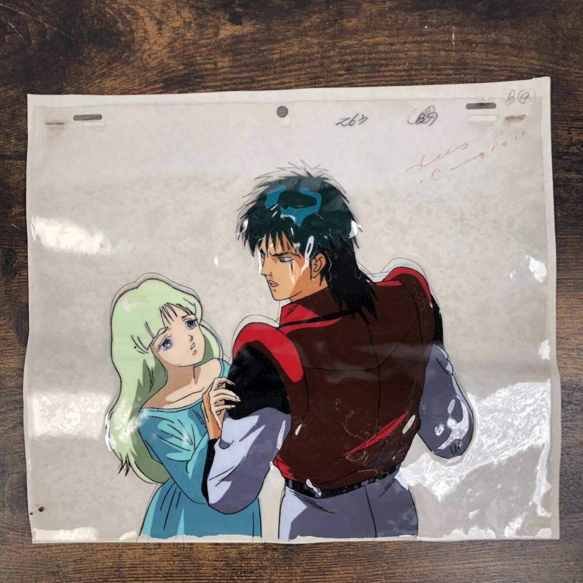 現状品 劣化あり 当時物 宇宙の騎士 テッカマンブレード セル画拍卖