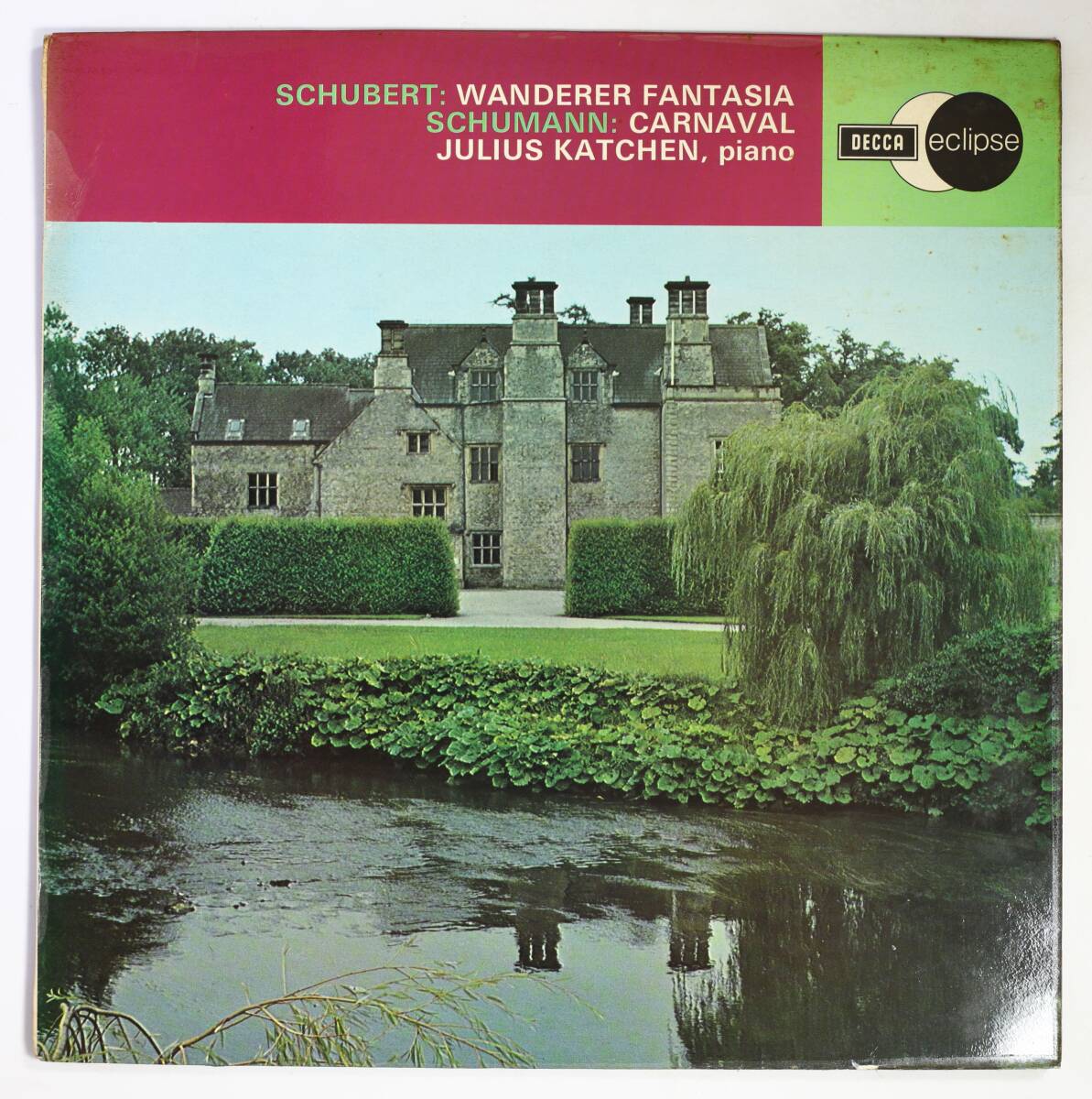 【英盤LP】ジュリアス・カッチェン/シューベルト,シューマン:さすらい人幻想曲,謝肉祭(並良品,DECCA,Julius Katchen)拍卖