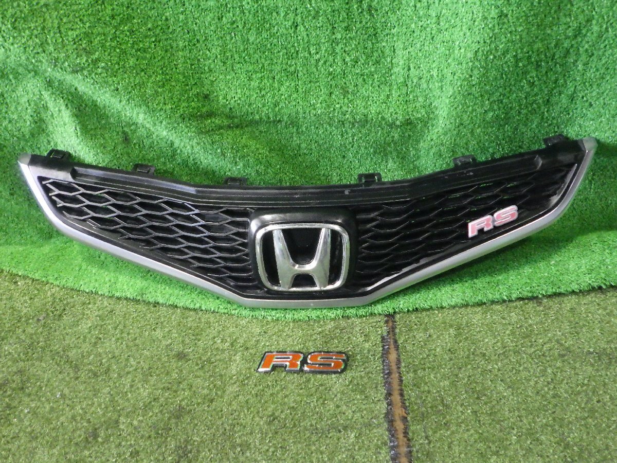 ◆ ホンダ フィット GE8 【 フロントグリル リア リヤゲート RS エンブレム 2点セット 】 中古 F111 2Y2 ◆拍卖