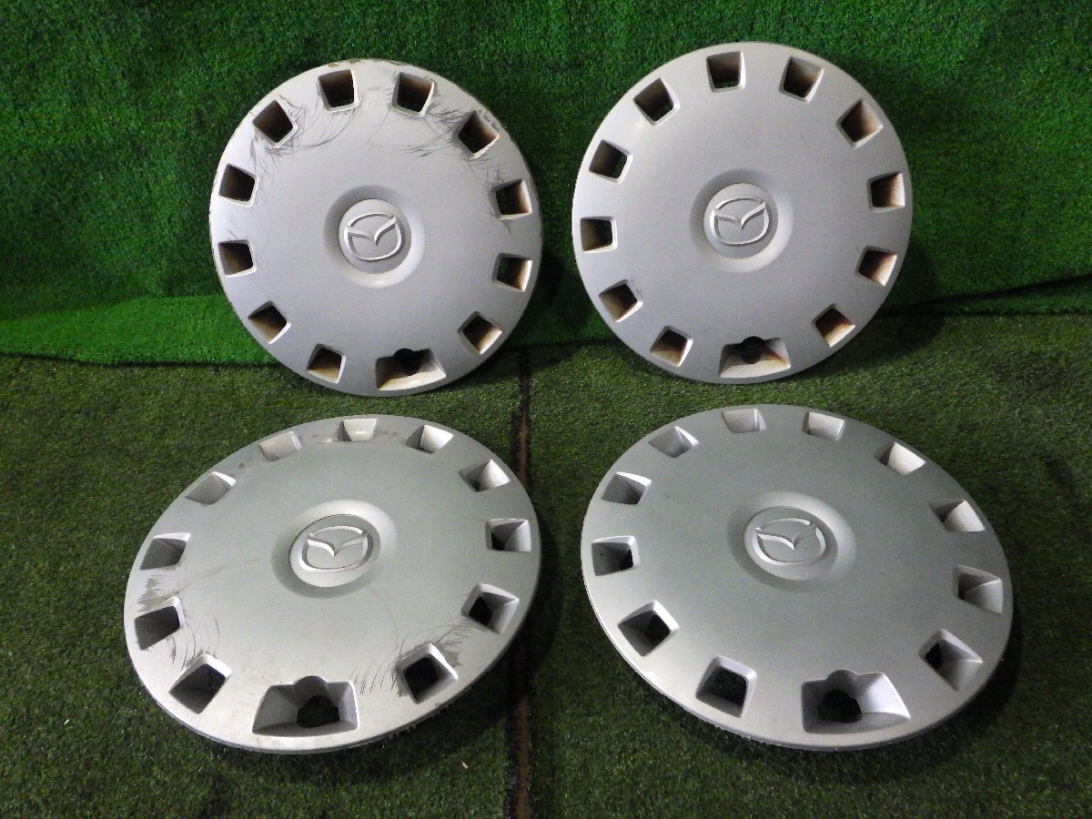 ◆ マツダ スクラム DG64V 【 純正 ホイールキャップ 12インチ 4枚セット 】 中古 F167 2I13-3-1 ◆拍卖
