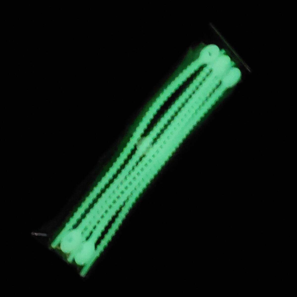 ◆◇ 蓄光 ◇◆ シリコン バンド   / 袋止め 吊下げ キャンプ キッチン ストラップ 結束バンド glow 拍卖