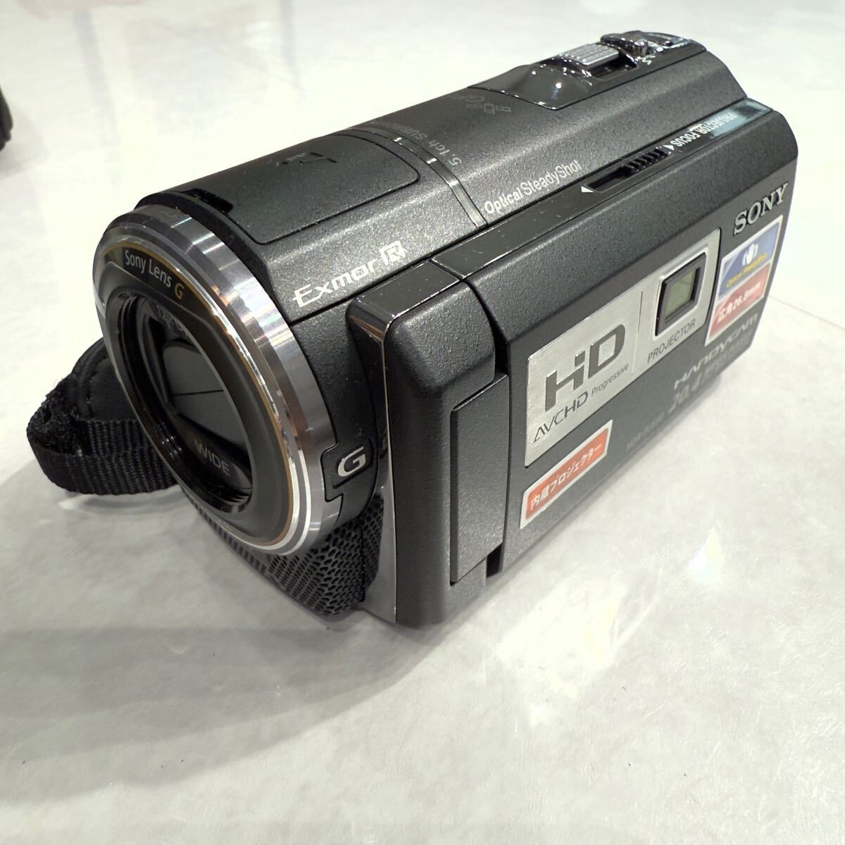 ●H7-6-25 美品 SONY HDR-PJ590V Handycam ビデオカメラ ソニー拍卖