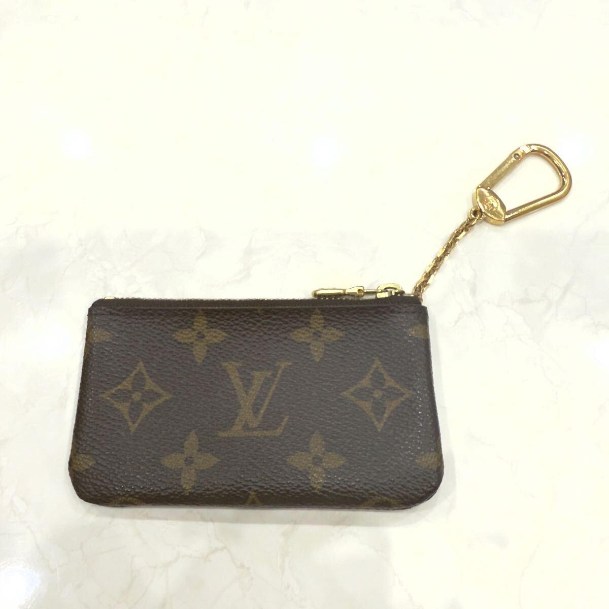 ●H7-6-105 ルイヴィトン コインケース キーケース モノグラム ポシェットクレ M62650 小銭入れ カードケース 拍卖