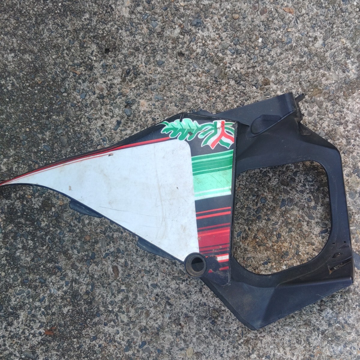 KTM用外装セット フロントフェンダー、エアクリーナーBOXカバー、ゼッケンプレート、ナンバーブラケット 中古、ジャンク品拍卖