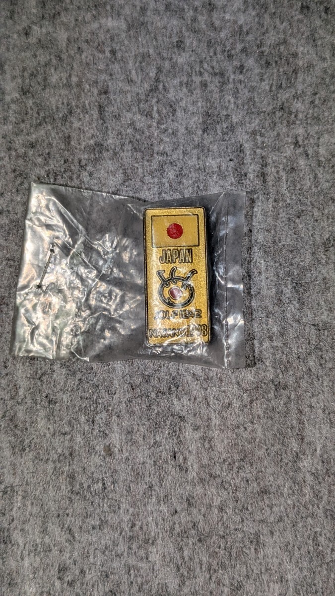 NAGANO1998 JOLF1242 ニッポン放送 ピンバッジ 未使用 ピン曲がり 拍卖